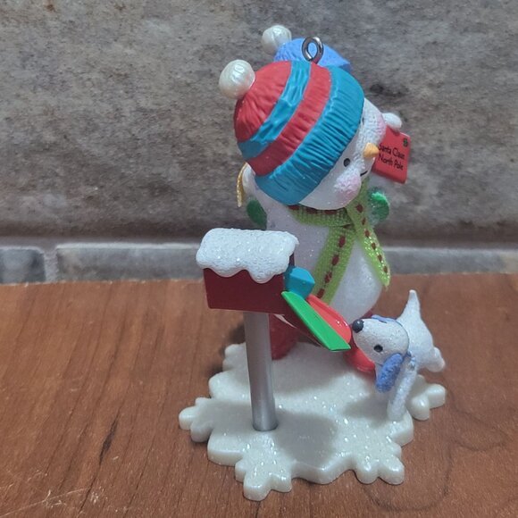 Hallmark Santas Wish Letter Making Memories 2010 Christmas Tree Ornament - Picture 12 of 13